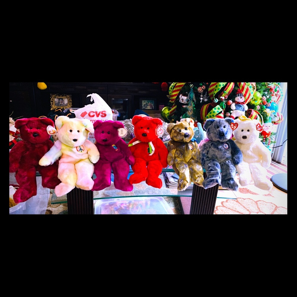 Original New TY Beanie Babies in mint condition.
